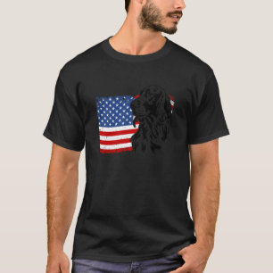 Stolzer Irischer Setter Amerikanische US-Flagge Pa T-Shirt