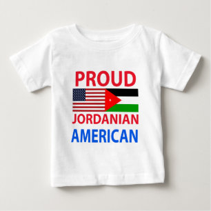 Stolzer jordanischer Amerikaner Baby T-shirt
