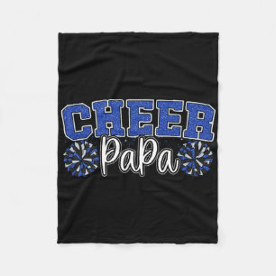 Stolzer Jubel Papa Mein Lieblings-Cheerleader nenn Fleecedecke