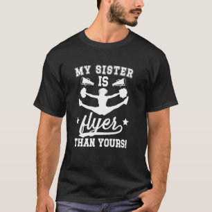 Stolzer Jubelbruder einer Cheerleaderin Bruder T-Shirt