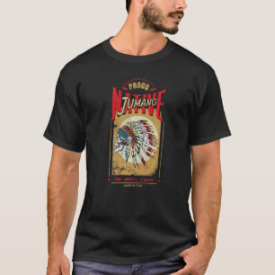 Stolzer Jumano Indianischer Kriegerstamm T-Shirt