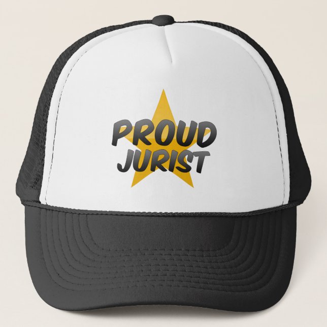 Stolzer Jurist Truckerkappe (Vorderseite)