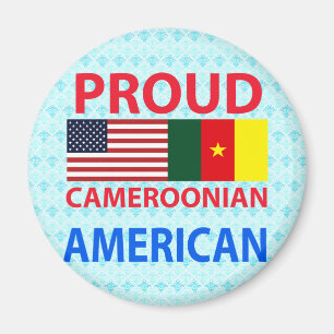 Stolzer kamerunischer Amerikaner Magnet