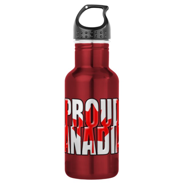 stolzer Kanadier Edelstahlflasche (Vorderseite)