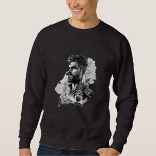 Stolzer Kapitän und sein Schiff, Marine Schifffahr Sweatshirt