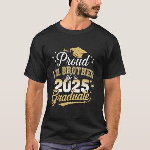 Stolzer kleiner Bruder Abschlussklasse 2025 Absolv T-Shirt
