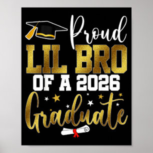 Stolzer kleiner Bruder eines Absolventen der Klass Poster