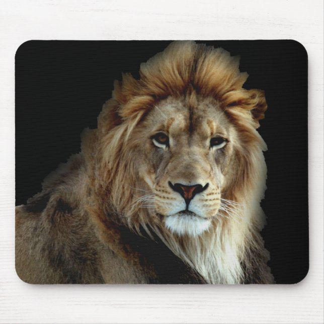 Stolzer König des Tierreichs Mousepad (Vorne)