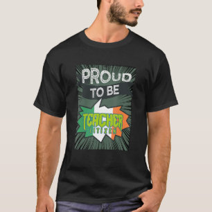 Stolzer Lehrer Bürger Beruf Karriere Arbeiter T-Shirt