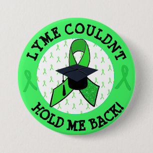Stolzer Lyme-Abschlussbutton Button