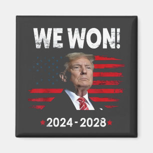 Stolzer Maga Präsident Trump gewann am Tag der Amt Magnet