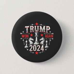 Stolzer Maga Trump hat wieder gewonnen 2025 Inaugu Button