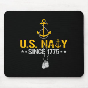 Stolzer Marineveteran seit 1775 Anker Seemann Vet Mousepad