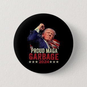 Stolzer Mega-Müll Trump-Anhänger 11 Button