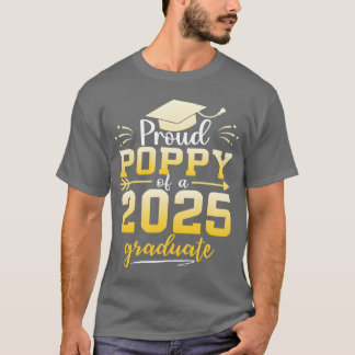 Stolzer Mohn einer Abiturklasse von 2025 Absolvent T-Shirt