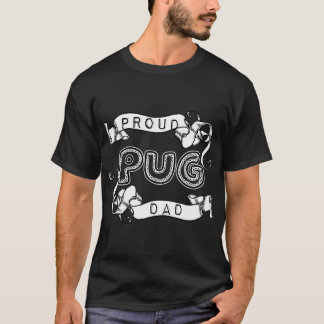 stolzer Mops-Vater T-Shirt
