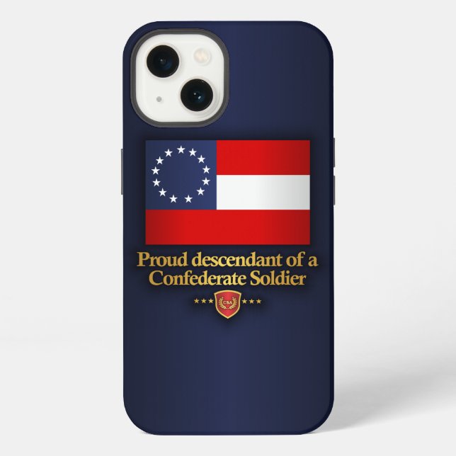 Stolzer Nachfahre iPhone Hülle (Rückseite)