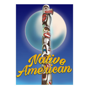 Stolzer Native American Fotodruck