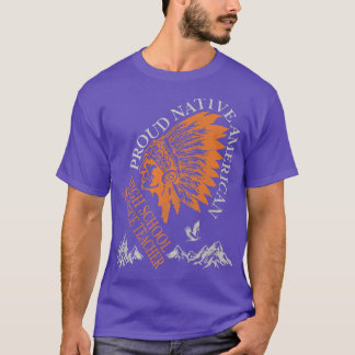 Stolzer Native American Job High School Naturwisse T-Shirt