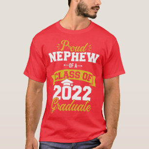 Stolzer Neffe einer Klasse von 2022 Graduierten Se T-Shirt
