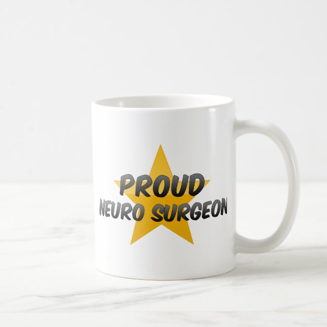 Stolzer Nerven Chirurg Tasse (Rechts)