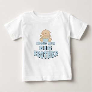 Stolzer neuer Bruder-Junge Baby T-shirt