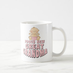 STOLZER NEUER großer Großmutter-T - Shirt Tasse