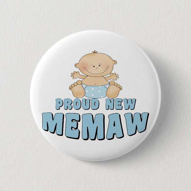 STOLZER NEUER Memaw T - Shirt Button (Vorderseite)