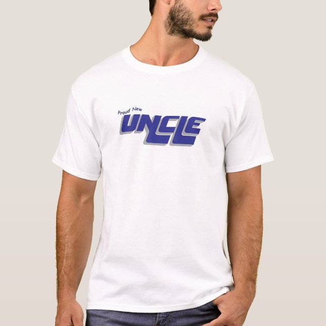 Stolzer neuer Onkel T-Shirt (Vorderseite)