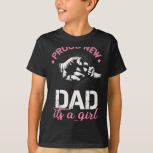 Stolzer neuer Papa Es ist ein Mädchen Zum Papa bef T-Shirt