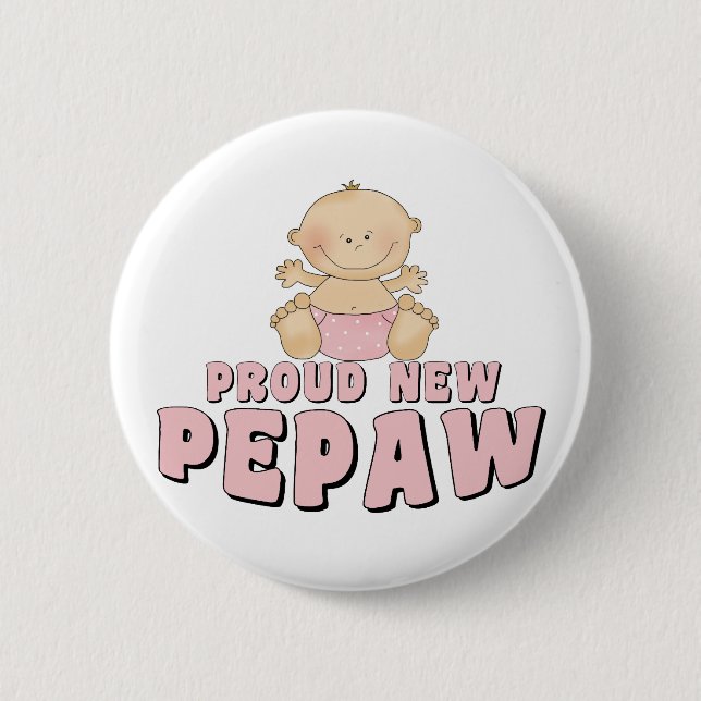 STOLZER NEUER Pepaw Junge Button (Vorderseite)