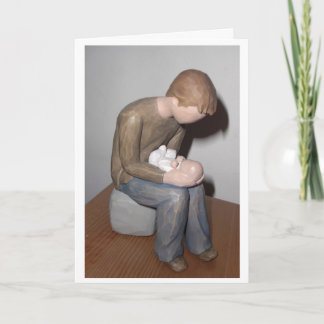 stolzer neuer Vati Karte