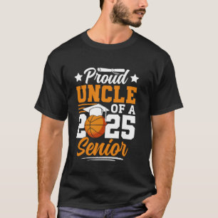 Stolzer Onkel eines 2025-Absolventen der Basketbal T-Shirt