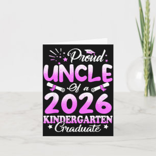 Stolzer Onkel eines Absolventen der Klasse 2026 fl Karte