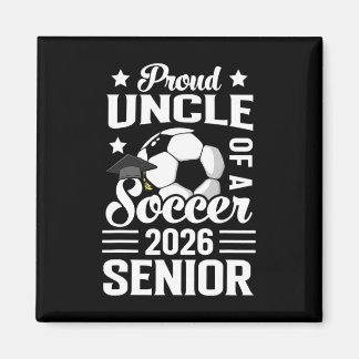 Stolzer Onkel eines Fußball-Absolventen 2026 Exame Magnet
