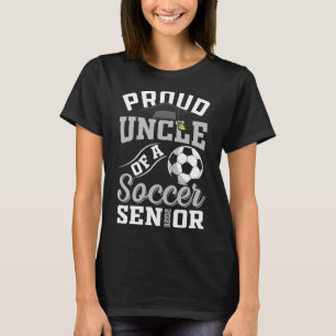 Stolzer Onkel eines Fußball-Absolventen der Klasse T-Shirt