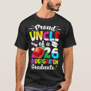 Stolzer Onkel von Absolventen der Klasse 2026  T-Shirt