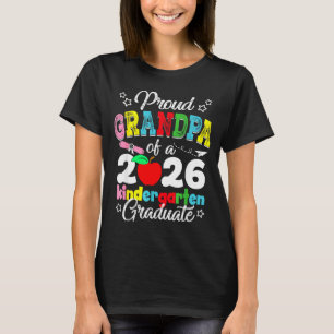 Stolzer Opa der Kindergarten-Abschlussfeier 2026 T-Shirt