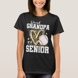 Stolzer Opa eines 2026er Senior-Baseball-Absolvent T-Shirt