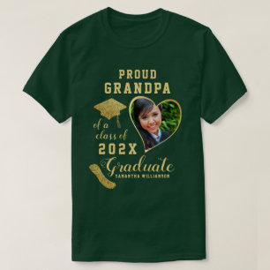 Stolzer Opa eines Absolventen der Abschlussklasse  T-Shirt