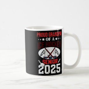 Stolzer Opa eines Eishockey Seniors 2025 Absolvent Kaffeetasse
