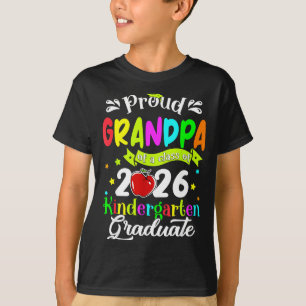 Stolzer Opa eines Kindergartenabsolventen T-Shirt