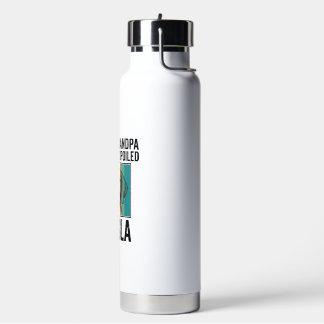 Stolzer Opa Vizsla Vintage Hunde Liebhaber Design_ Trinkflasche