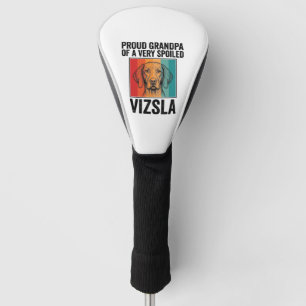 Stolzer Opa Vizsla Vintage Hundeliebhaber Design_1 Golf Headcover