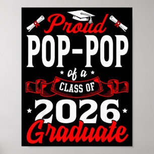 Stolzer P-p eines Cl von 2026 Absolvent Senior Gra Poster