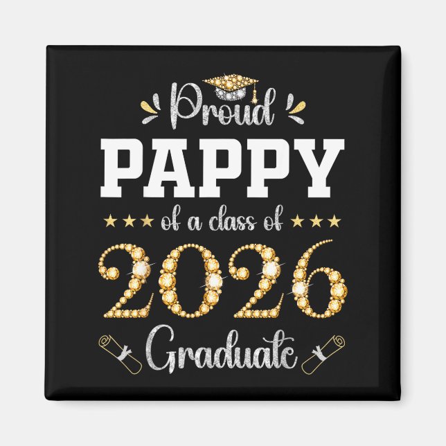 Stolzer Papa eines Absolventen der Klasse 2026 Abs Magnet (Vorne)