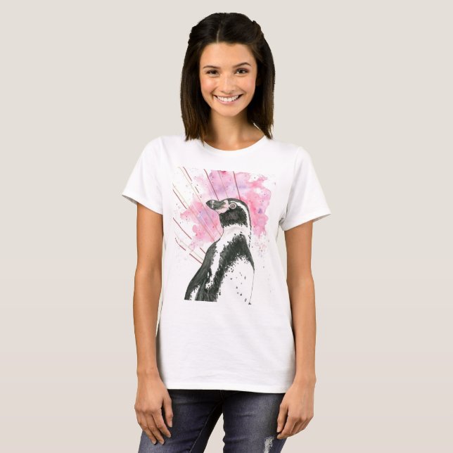 stolzer Pinguin T-Shirt (Vorne ganz)