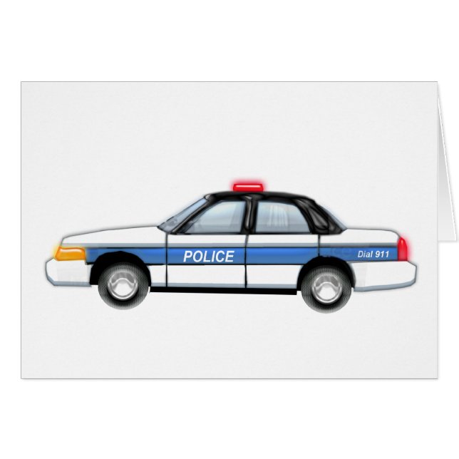 Stolzer Polizeiwagen (Vorderseite (Horizontal))