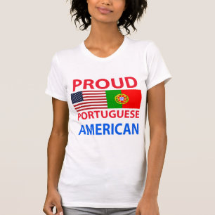 Stolzer portugiesischer Amerikaner T-Shirt