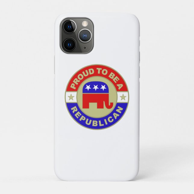 Stolzer Republikaner Case-Mate iPhone Hülle (Rückseite)